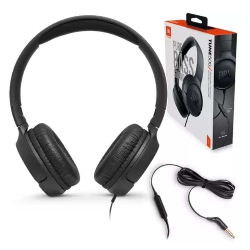 Diadema Alambrica JBL Tune 500BT Black