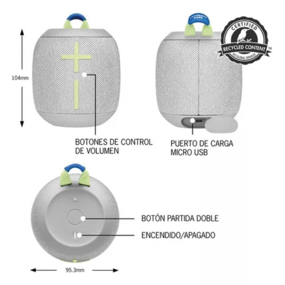 Parlante Wonderboom 3 Gray