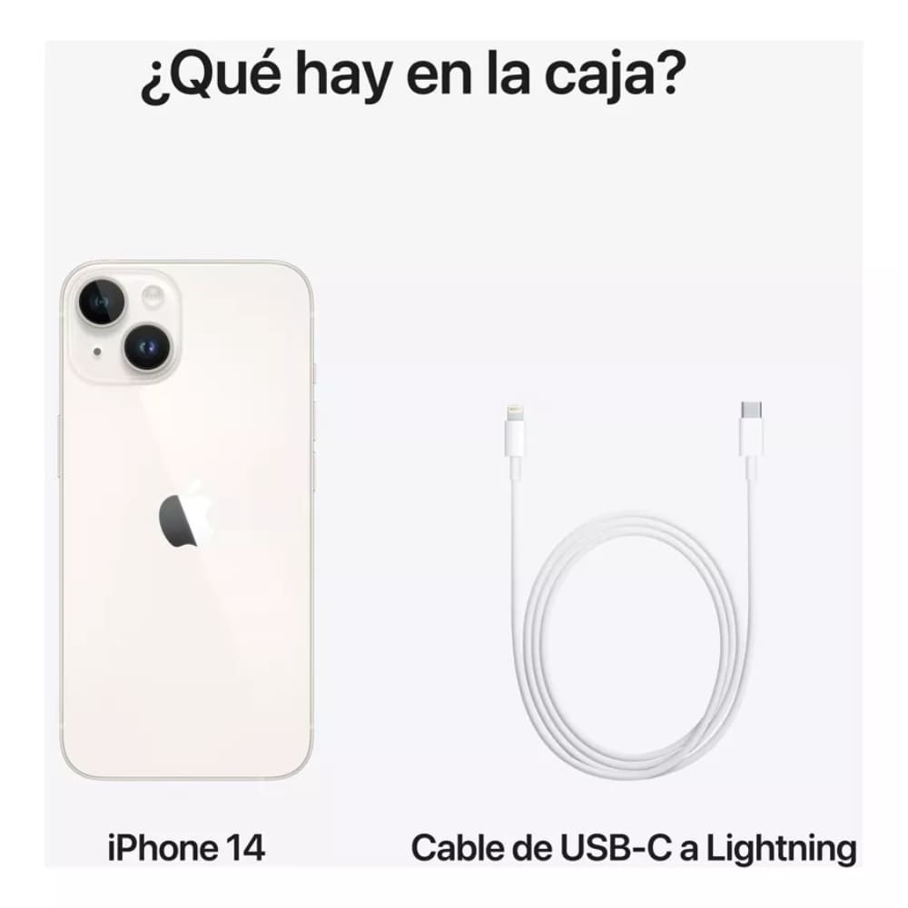 Iphone 14 128GB Blanco