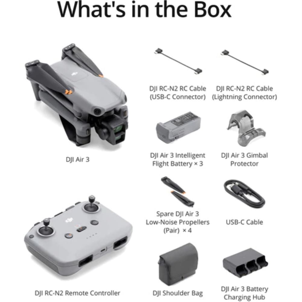 DJI Air 3 fly more combo rc2
