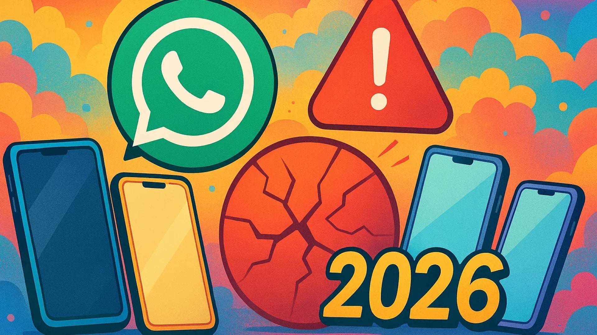 WhatsApp dejará de funcionar en muchos celulares en 2026